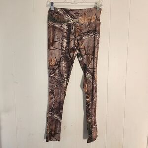 Zubaz x Realtree Xtra Camo Leggings Womens Size Medium Camping Fishing Hunting